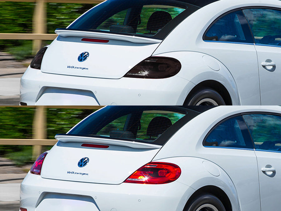 beetle Before and After Smoked Taillights
