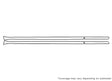 beetle Avery Dennison Clear Bra Door Cup Precut PPF Diagram