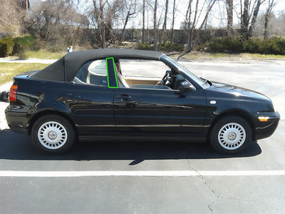 volkswagen cabrio 1995-2002 Pillar Post Trim Installation Location