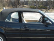 volkswagen cabrio 1995-2002 Brushed Aluminum Black Pillar Cover Diagram