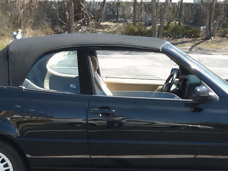 volkswagen cabrio 1995-2002 Gloss Black Pillar Cover Diagram