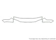 cabrio 3M Clear Bra Hood Precut PPF Diagram