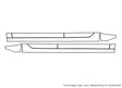 e-golf Avery Dennison Clear Bra Door Cup Precut PPF Diagram