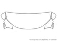 eos 3M Clear Bra Hood Precut PPF Diagram