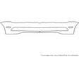 eos Avery Dennison Clear Bra Bumper Precut PPF Diagram