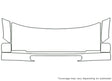 eurovan Avery Dennison Clear Bra Hood Precut PPF Diagram