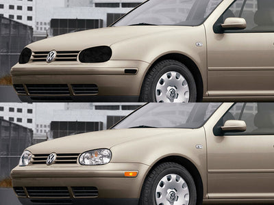 volkswagen golf 1993-1998 Headlight Tint Appearance