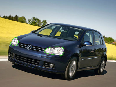 volkswagen golf 1999-2005 Headlight Protection Installation Location