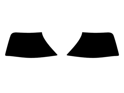 golf Precut Tail Light Tint Diagram