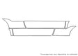 golf 3M Clear Bra Door Cup Precut PPF Diagram