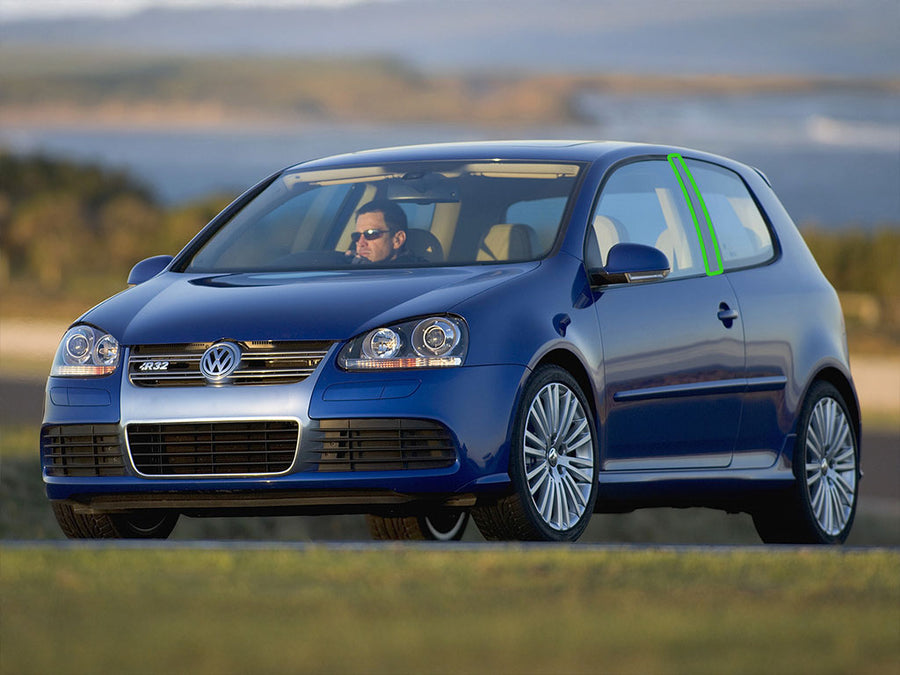 volkswagen golf 2006-2006 Pillar Post Trim Installation Location