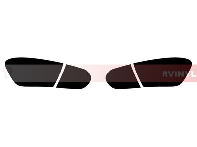golf Precut Tail Light Tint Diagram