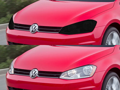 volkswagen golf 2015-2017 Headlight Tint Appearance