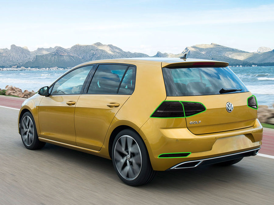 golf Tail Light Tint Installation Points