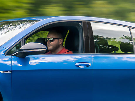 volkswagen golf 2015-2023 (4 door) Gloss Black Pillar Cover Diagram