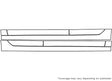 golf 3M Clear Bra Door Cup Precut PPF Diagram