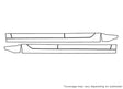 golf 3M Clear Bra Door Cup Precut PPF Diagram