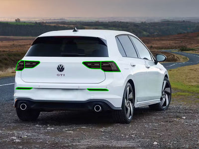 golf Tail Light Tint Installation Points