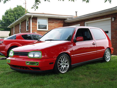 volkswagen gti 1995-1998 Headlight Protection Installation Location
