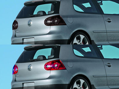 gti Before and After Smoked Taillights