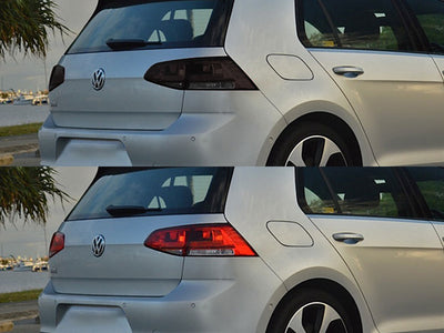 gti Before and After Smoked Taillights