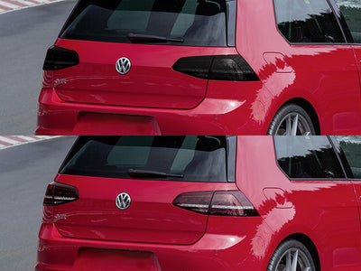 gti Before and After Smoked Taillights