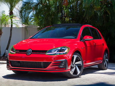 volkswagen gti 2018-2020 Headlight Protection Installation Location