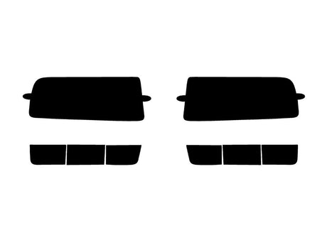 volkswagen jetta 1993-1998 3M Pro Shield Headlight Protecive Film