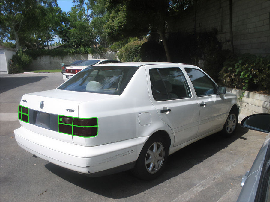 jetta (sedan) Tail Light Tint Installation Points