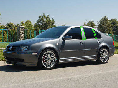 volkswagen jetta 1999-2005 Pillar Post Trim Installation Location