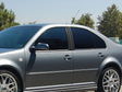 volkswagen jetta 1999-2005 Matte Black Pillar Cover Diagram
