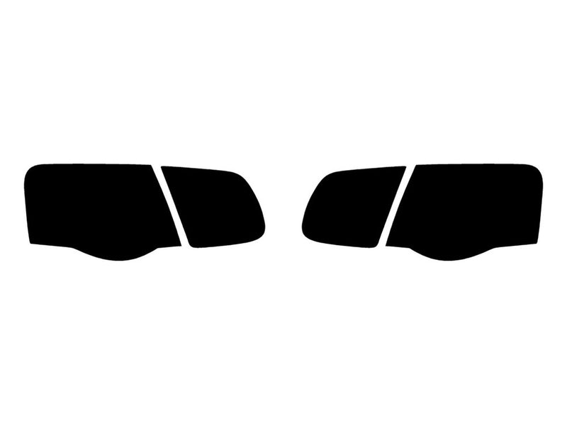jetta (sedan) Precut Tail Light Tint Diagram
