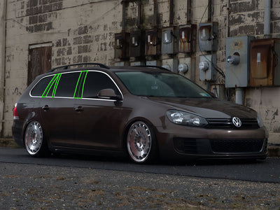 volkswagen jetta 2005.5-2014 (wagon) Pillar Post Trim Installation Location