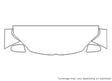 jetta Avery Dennison Clear Bra Hood Precut PPF Diagram