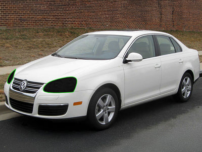 volkswagen jetta 2006-2010 Headlight Tint Location