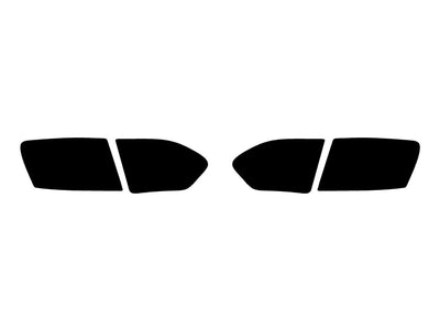 jetta (sedan) Precut Tail Light Tint Diagram