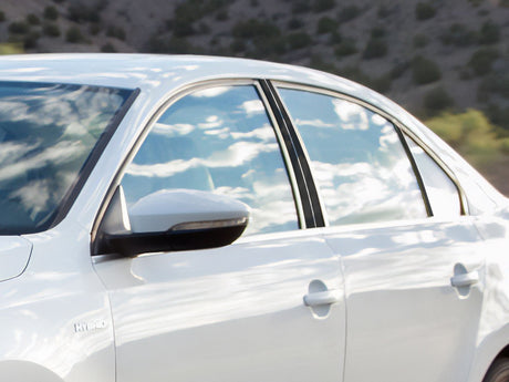 volkswagen jetta 2011-2018 (sedan) Gloss Black Pillar Cover Diagram