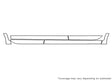 jetta 3M Clear Bra Door Cup Precut PPF Diagram
