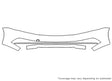 jetta Avery Dennison Clear Bra Bumper Precut PPF Diagram
