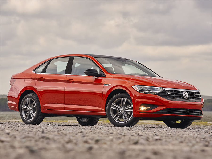 volkswagen jetta 2019-2024 (sedan) Piano Black Pillar Trim