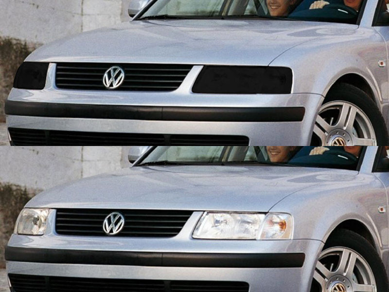 volkswagen passat 1995-1997 Headlight Tint Appearance