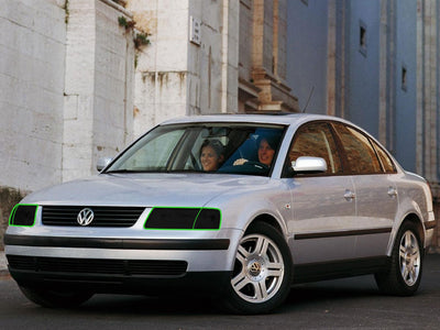 volkswagen passat 1995-1997 Headlight Tint Location