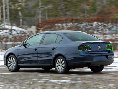 passat Tail Light Tint Installation Points
