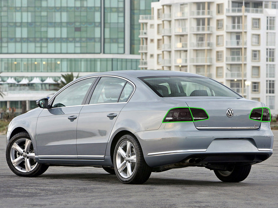 passat (sedan) Tail Light Tint Installation Points