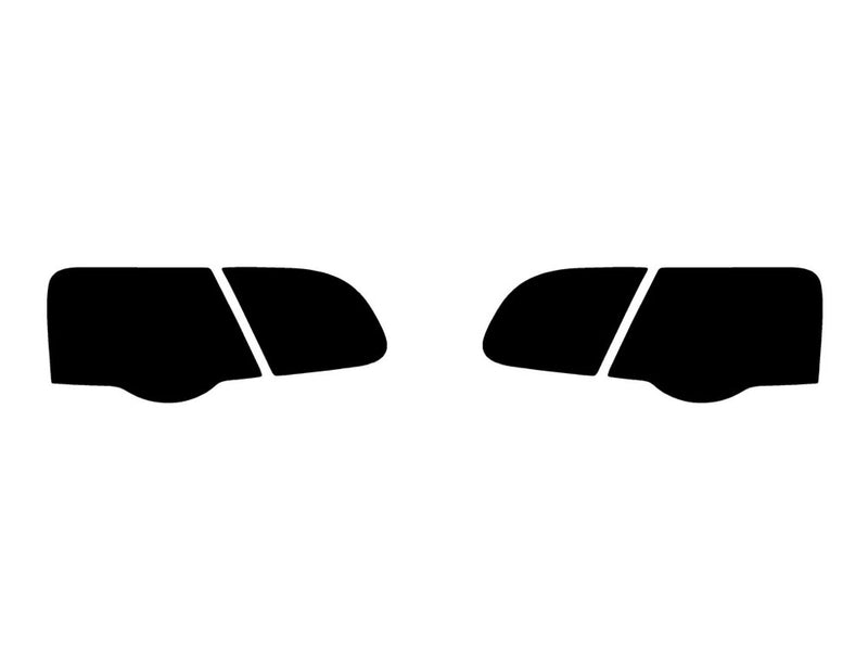 passat (sedan) Precut Tail Light Tint Diagram