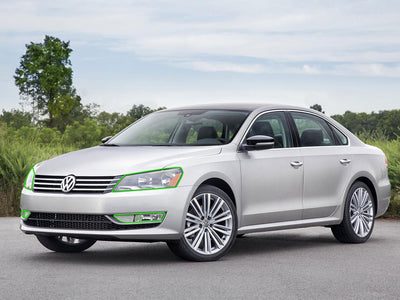 volkswagen passat 2012-2015 Headlight Protection Installation Location