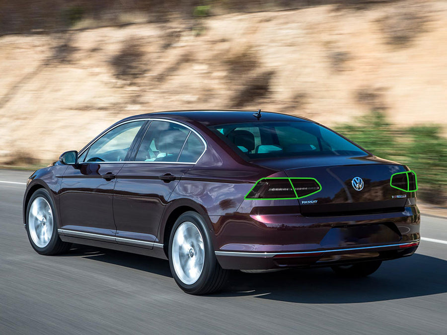 passat Tail Light Tint Installation Points