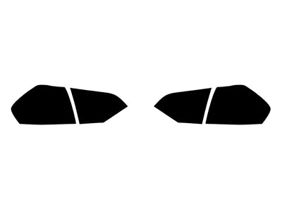 passat Precut Tail Light Tint Diagram