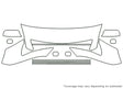 phaeton Avery Dennison Clear Bra Hood Precut PPF Diagram