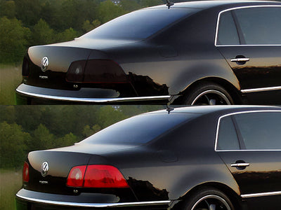 phaeton Before and After Smoked Taillights